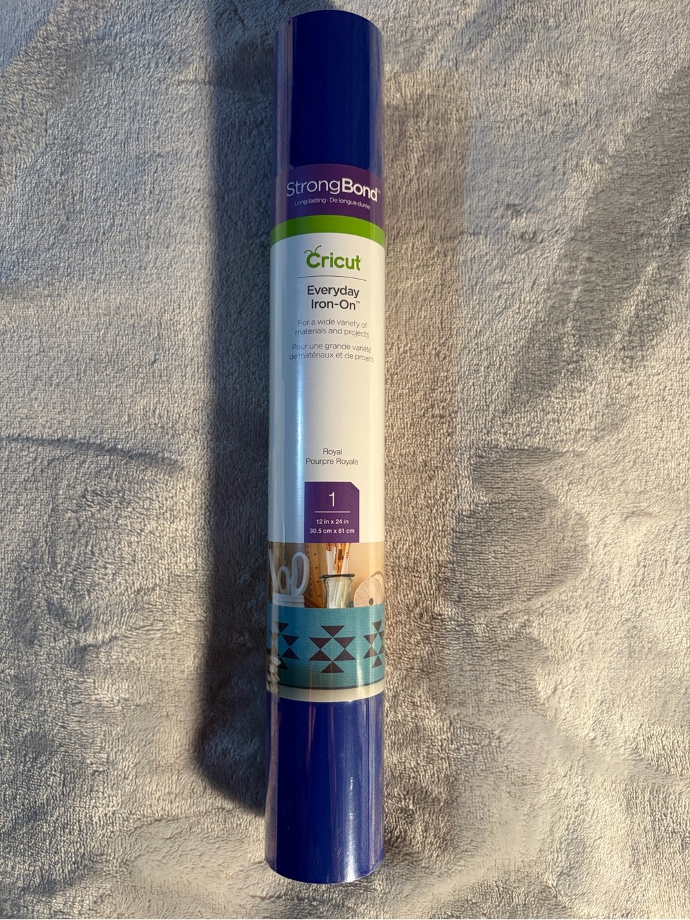 Cricut Everyday Iron-On Vinyl in Deep Purple